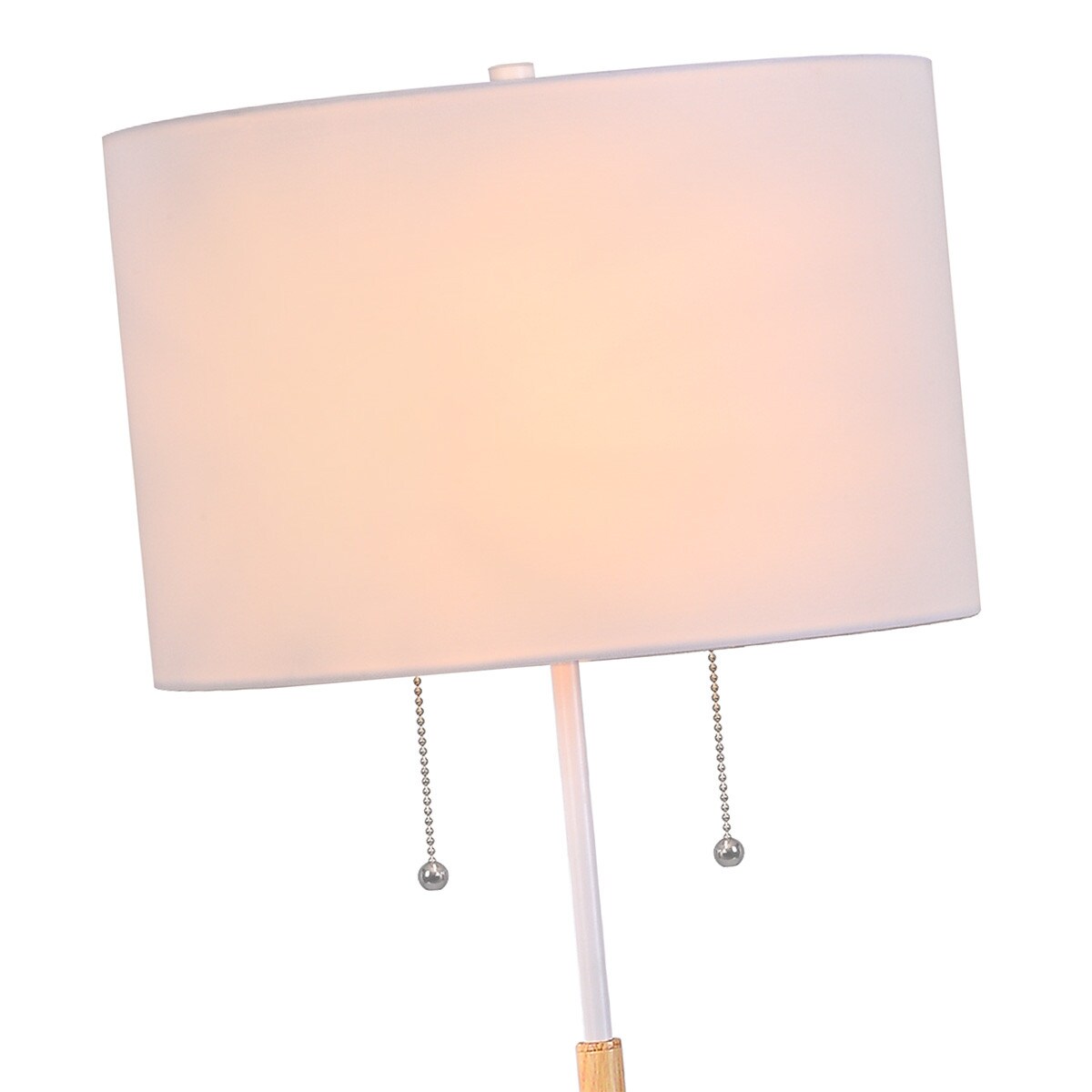 Lampa stojąca Light Prestige Fogo biały 2 x E27 1 szt.