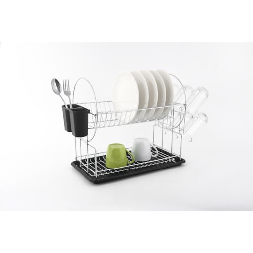 Dwupiętrowy ociekacz na naczynia BASIC KITCHEN