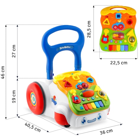 Pchacz dla dziecka interaktywny tablica edukacyjna Ricokids