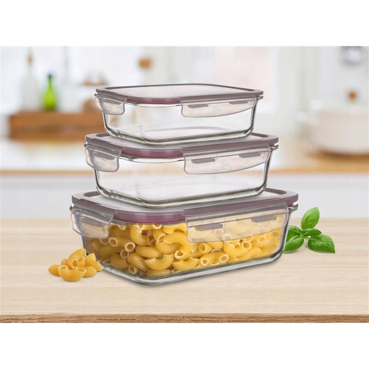 POJEMNIKI NA JEDZENIE DO LODÓWKI box 550,950,1450 ml HERMETYCZNE żywność