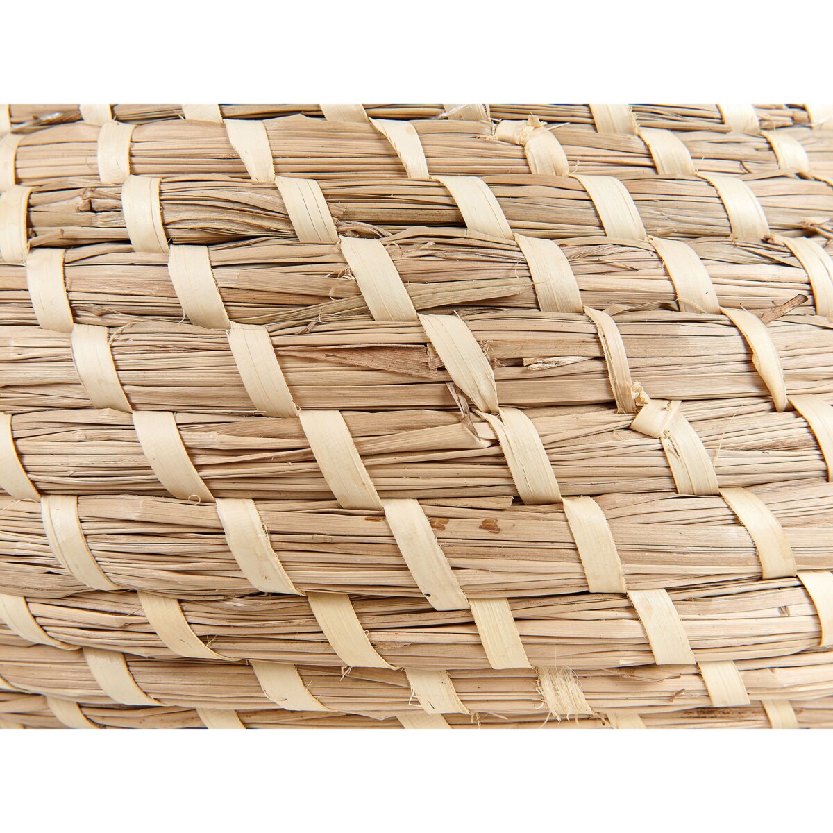 Zestaw 2 wiszących doniczek z trawy morskiej naturalny REMORA