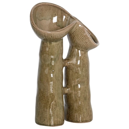 Kamionka Wazon na kwiaty 28 cm Zielony WATERPOPPY