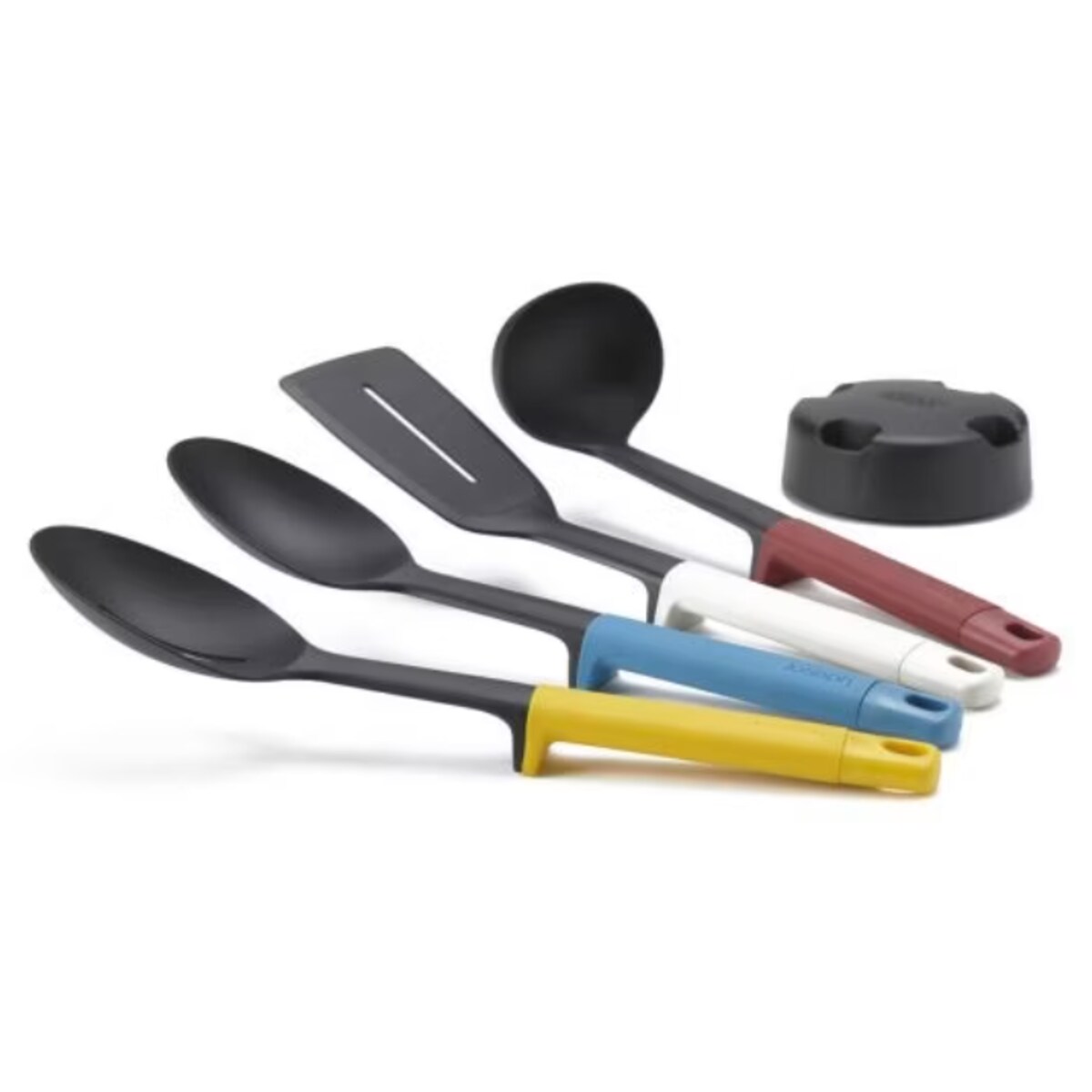 Zestaw 4 narzędzi kuchennych + podstawka Elevate, 32.5 x 14 x 12 cm, Joseph Joseph