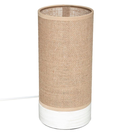 Lampka nocna z naturalnym kloszem