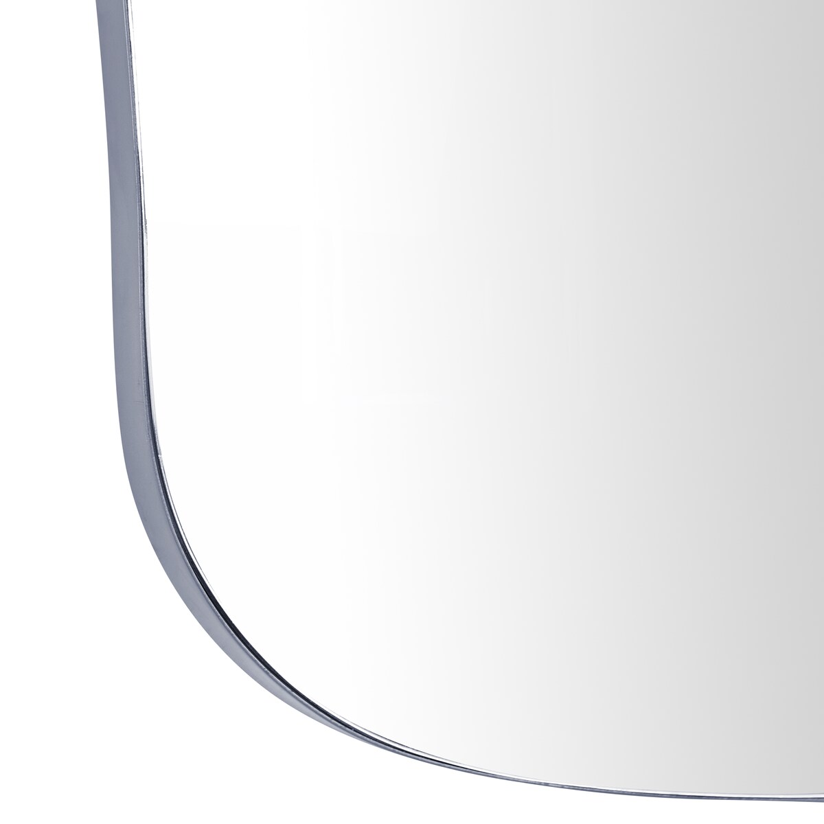 Lustro ścienne PUTEAUX 70 cm 92 cm Metal Czarny