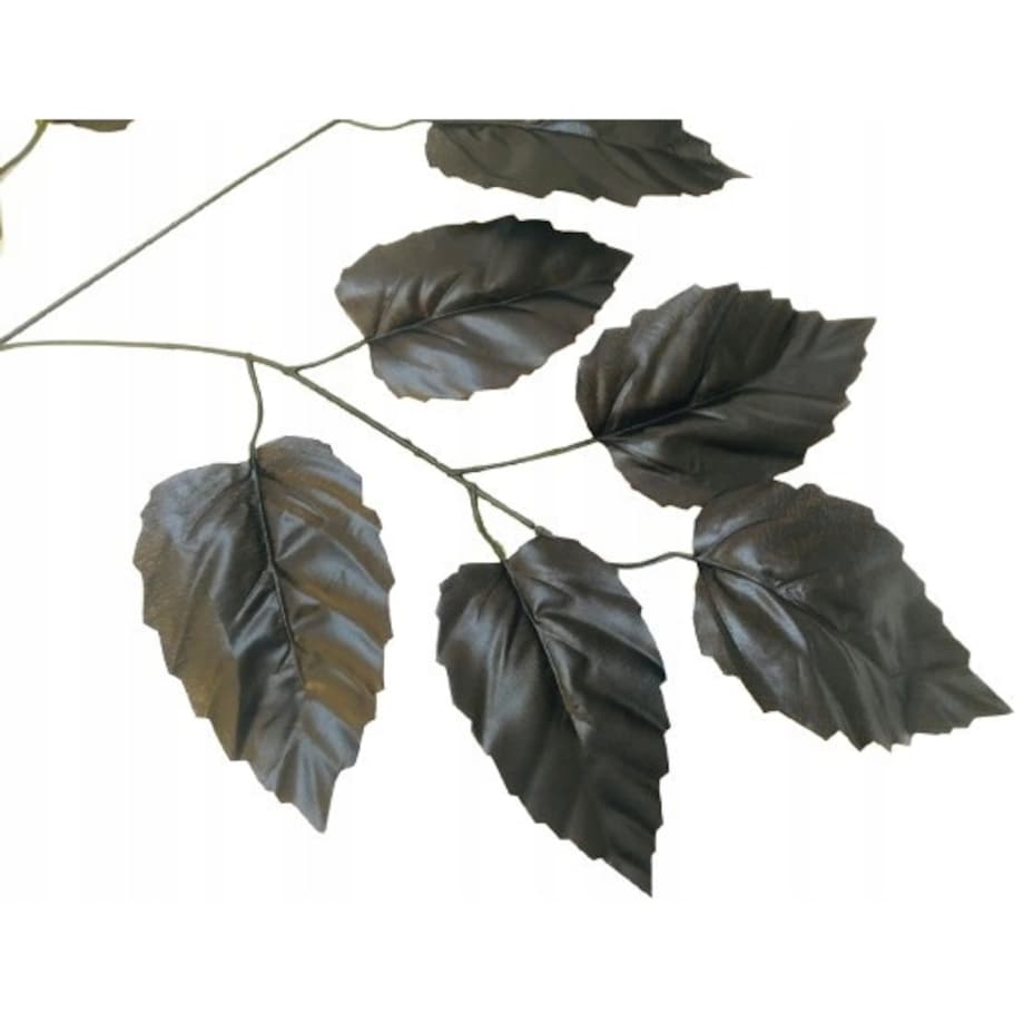 CZARNE LIŚCIE GAŁĄZKA do stroik bukiet duże dodatek wiązanki ŚWIĘTA flakonu
