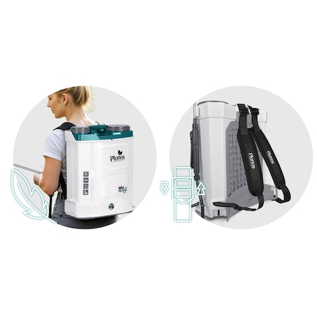 Opryskiwacz akumulatorowy Plonos PL-603 plecakowy elektryczny 16L 460300