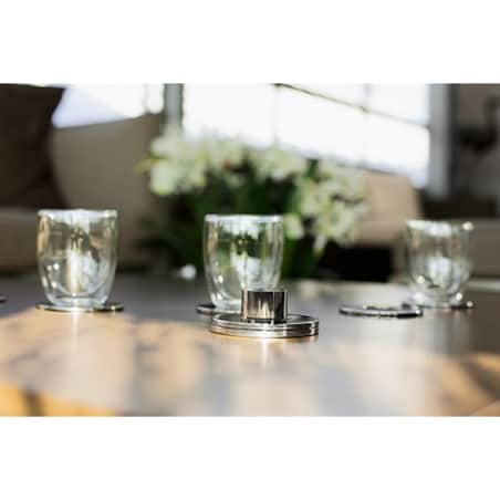 Podkładki pod szkło okrągłe (6 szt.)