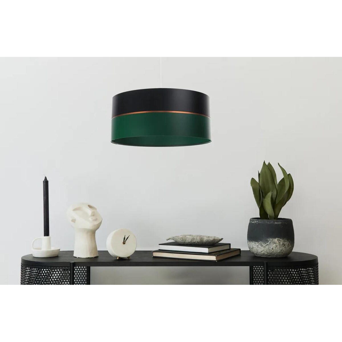 Lampa wisząca SIMPLY GLAMOUR 40 zielona/czarna