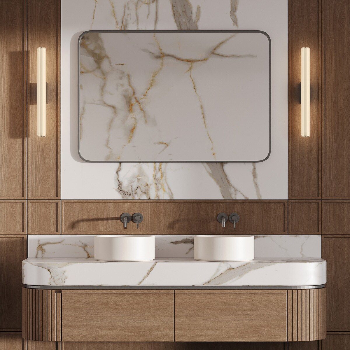 Kinkiet Light Prestige Linea transparentny LED CCT 3000K/4000K/6000K (regulowana) 1 szt.