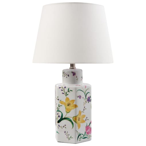 Lampa stołowa CAVADO Porcelana Biały