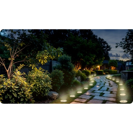 Lampki solarne do ogrodu naziemne wbijane Ilumen led 6szt.