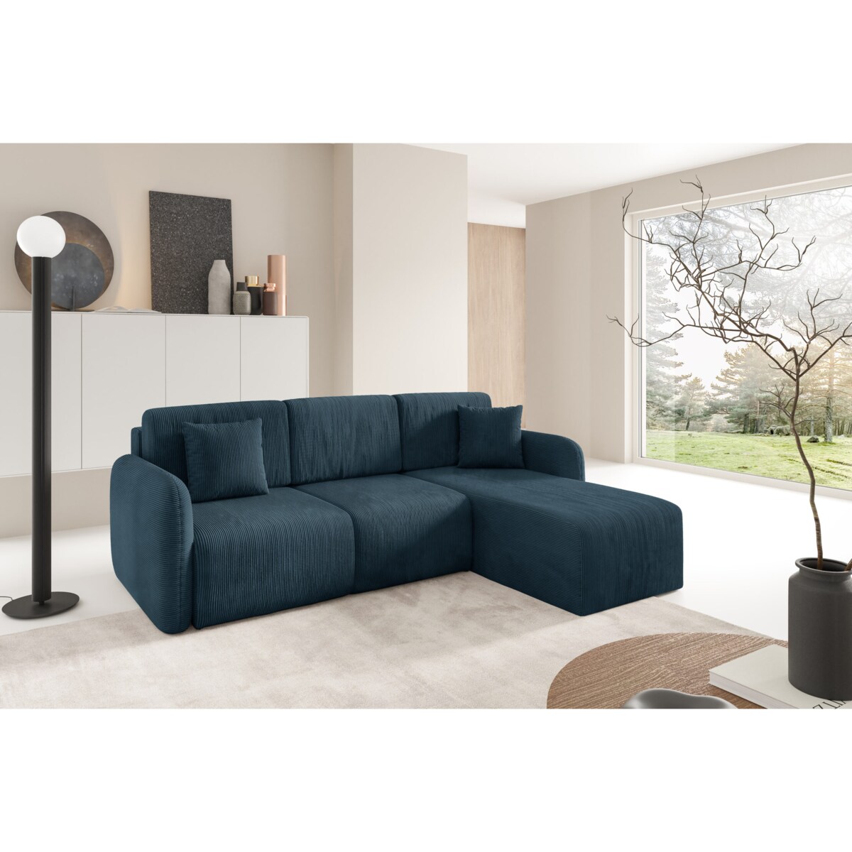 Narożnik MALLOW L z funkcją spania Kolor: POSO 05