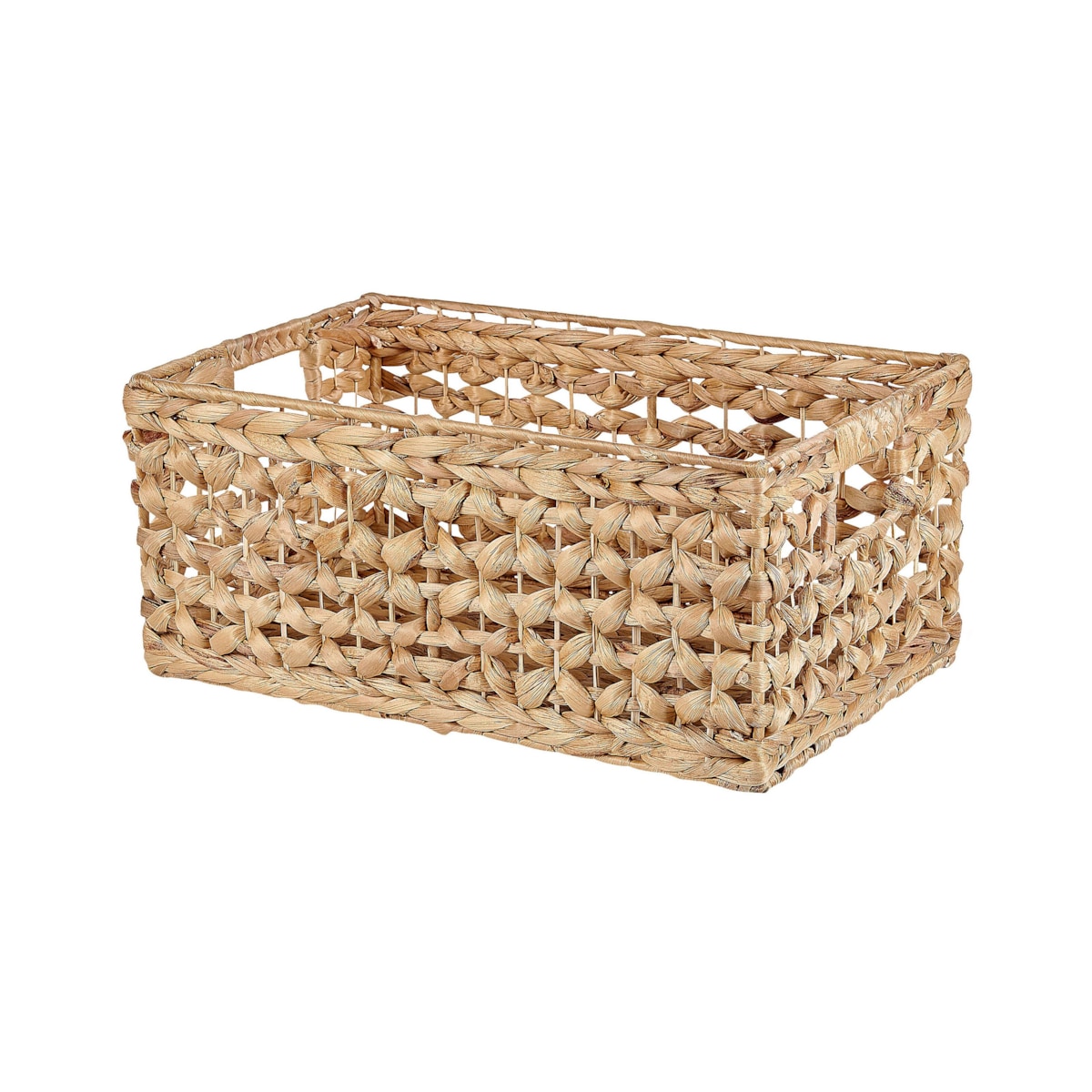 Zestaw 3 koszy z hiacyntu wodnego naturalny MINNOW