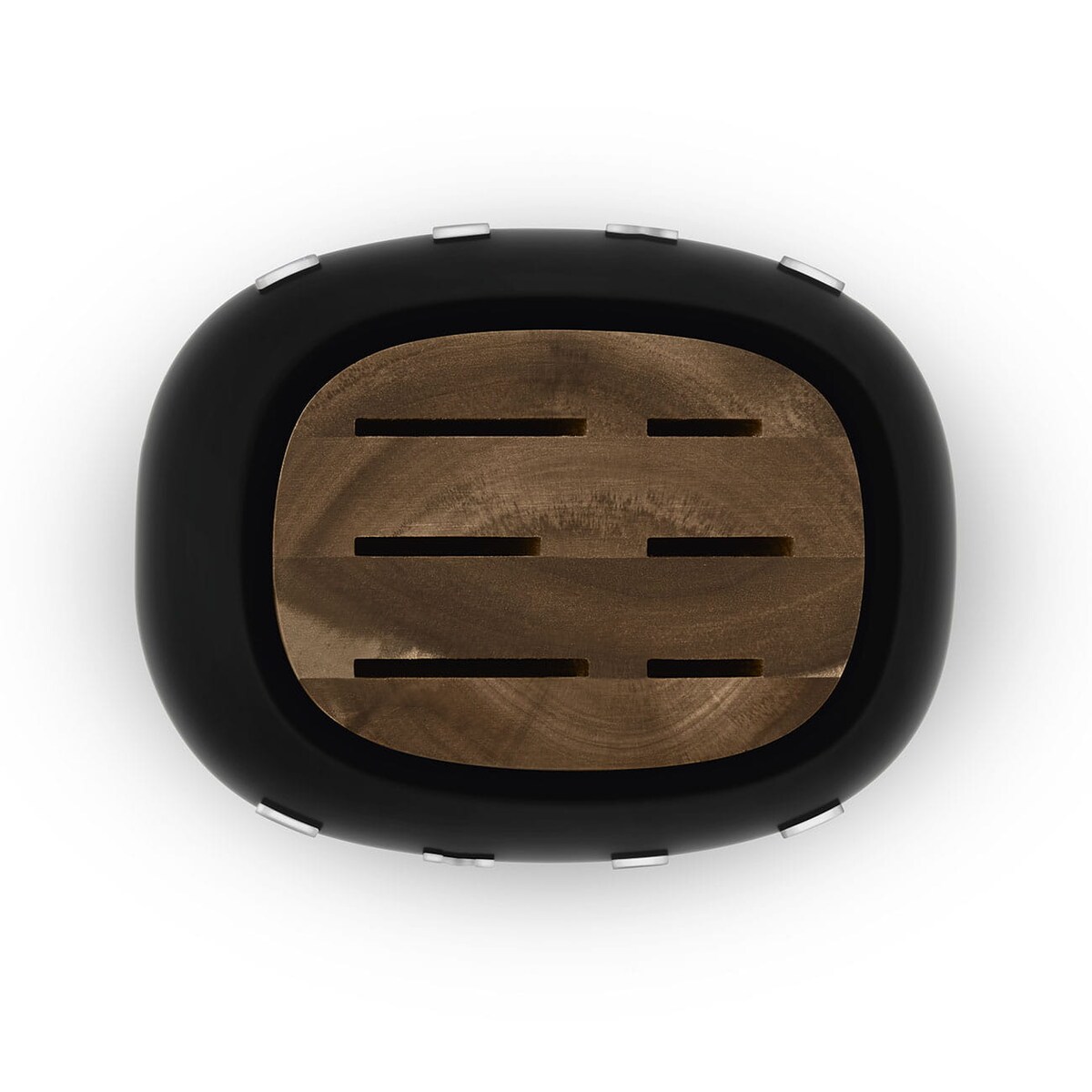 Noże Kuchenne SMEG Zestaw noży w BLOKU Komplet Stojak 6 szt