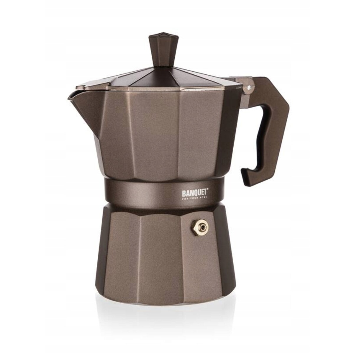 KAWIARKA ZAPARZACZ MOCNEJ KAWY 6 filiżanek BRĄZOWY NA PREZENT espresso