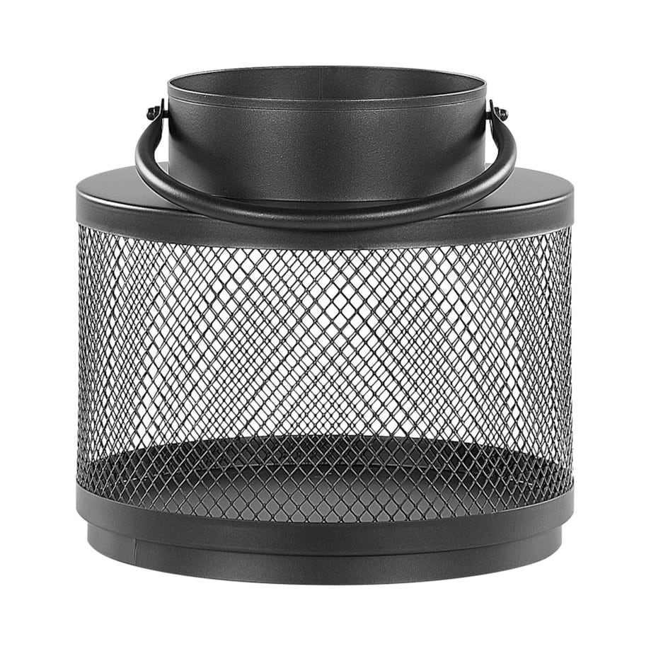 Lampion metalowy 24 cm czarny YAMDENA