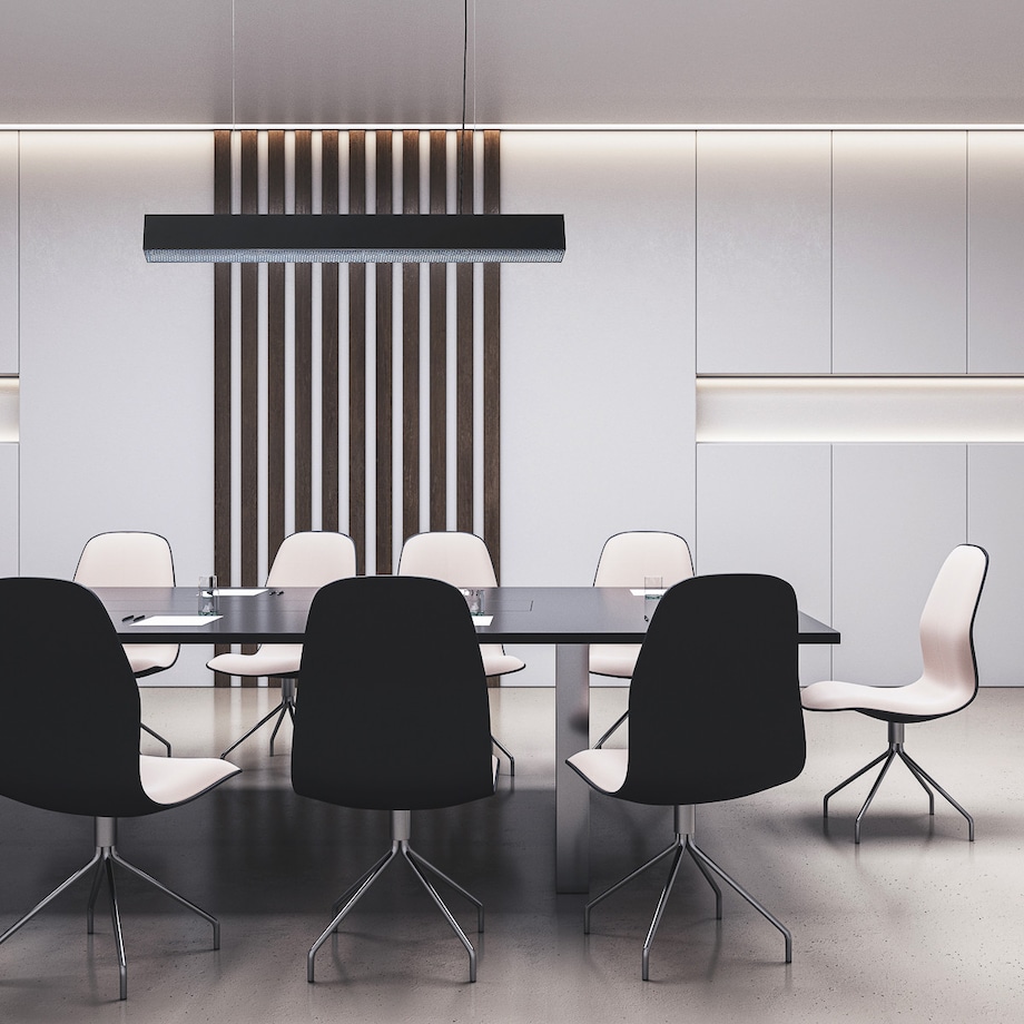 Lampa sufitowa wisząca Light Prestige Mira czarny LED 2700K-6500K (SMART) 1 szt.
