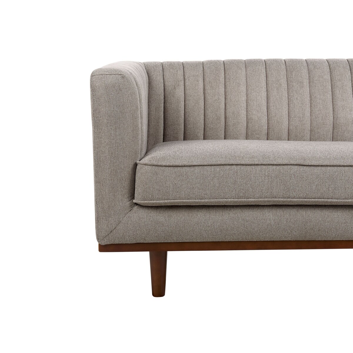 Sofa 3-osobowa jasnobrązowa SKAULE