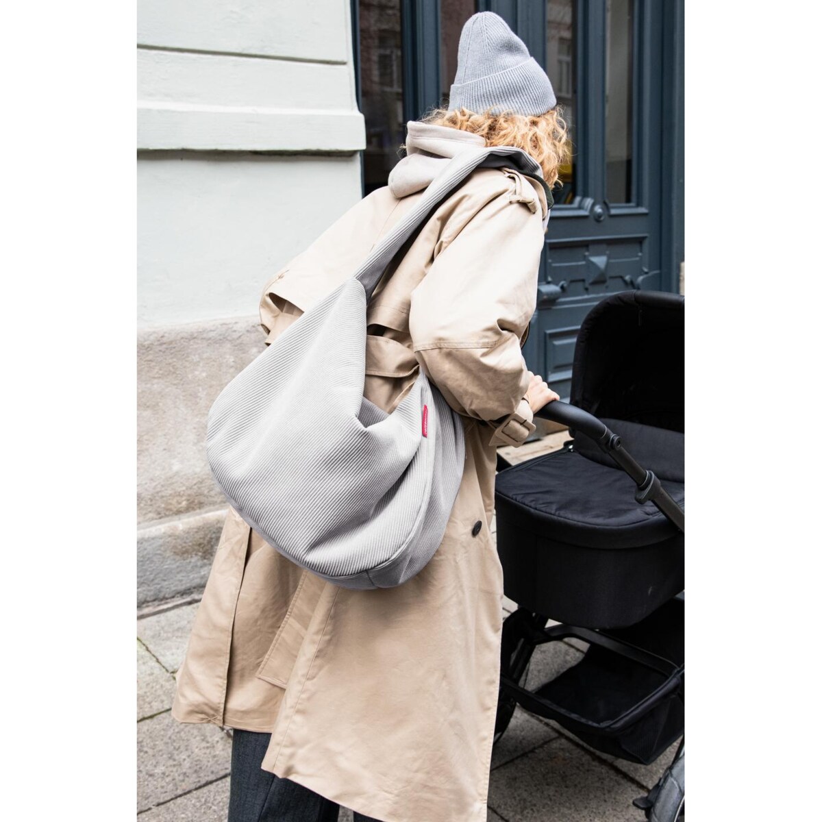 Torba MOONBAG, cord grey