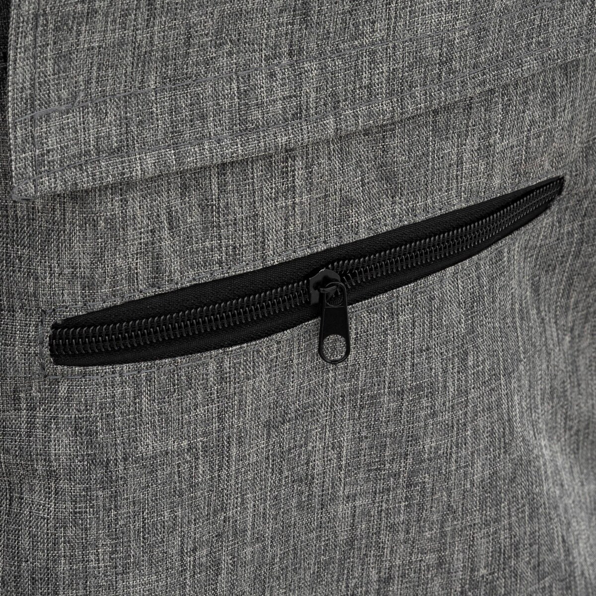 Wózek zakupowy na kółkach, szary