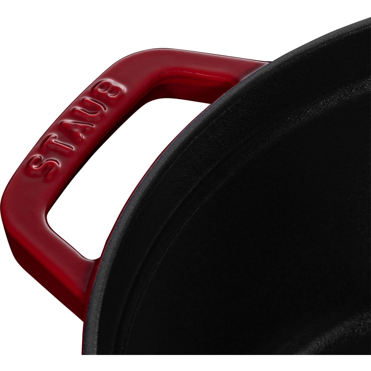 Garnek żeliwny okrągły Staub - 3.8 ltr, Kasztanowy