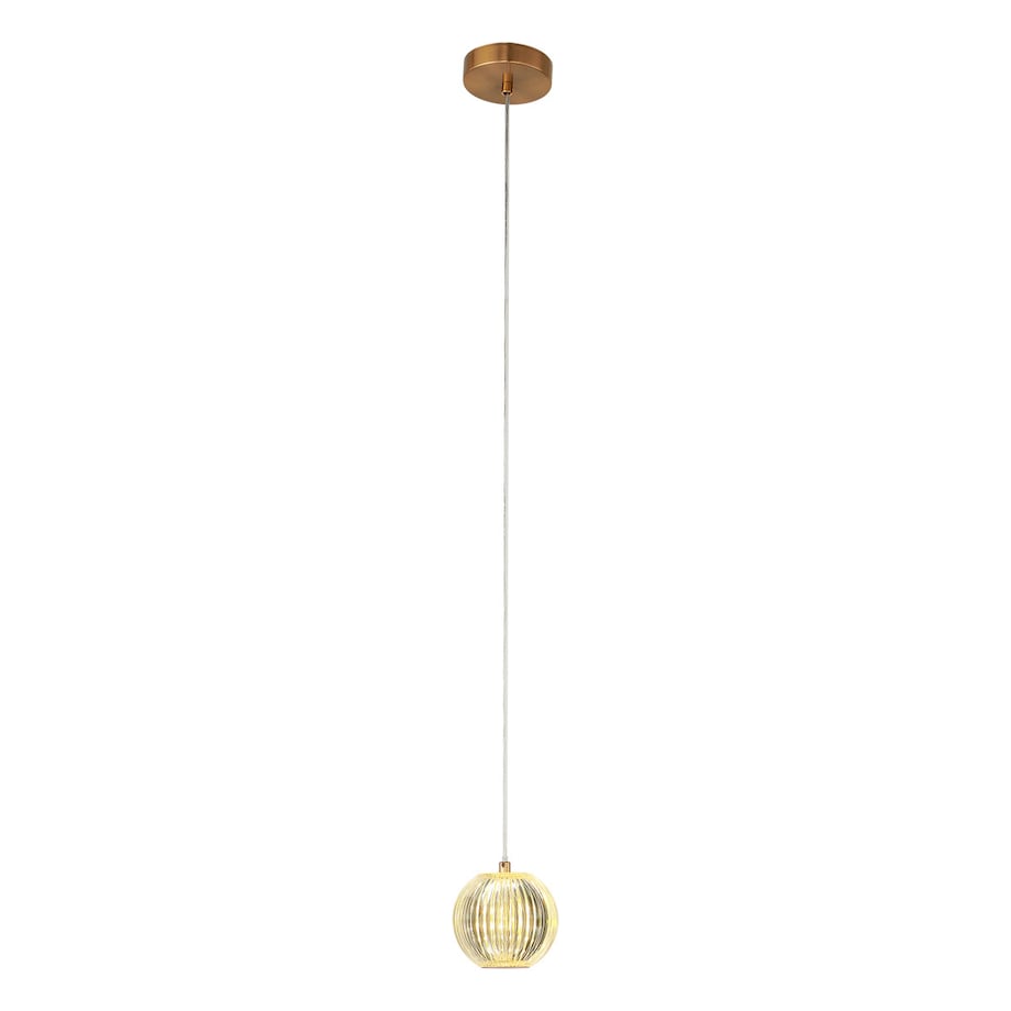 Lampa sufitowa wisząca Light Prestige Brillant złoty LED CCT 3000K/4000K/6000K (regulowana) 1 szt.