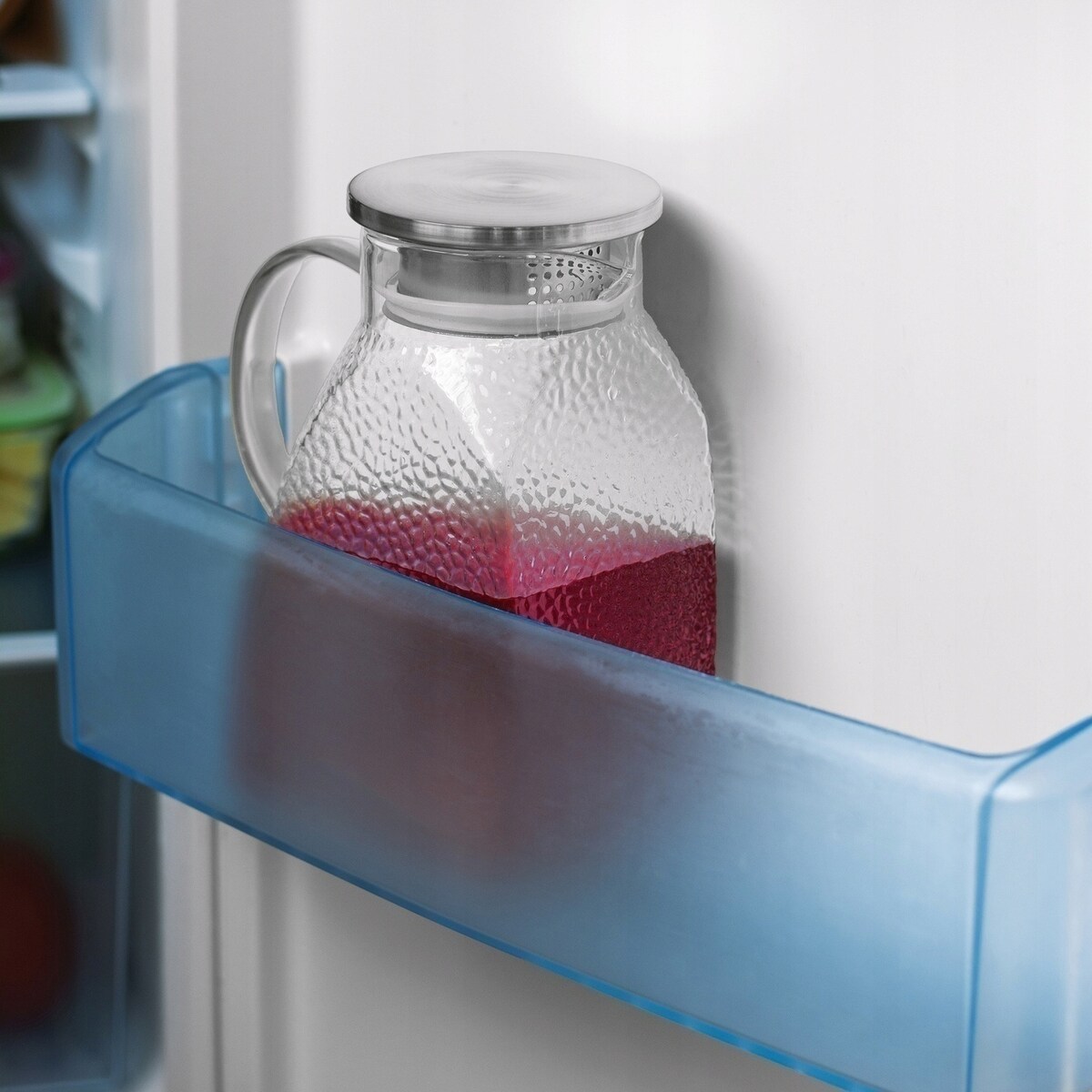 Dzbanek SZKLANY DO LODÓWKI 1,5 L na napoje soki kompot herbata lemoniada