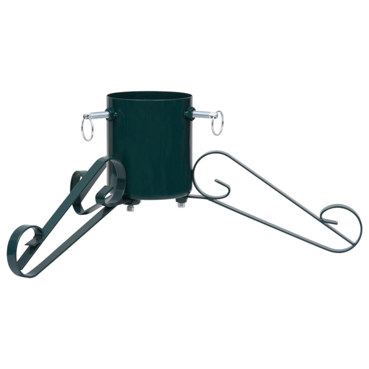 vidaXL Stojak pod choinkę, zielony, 58x58x21 cm