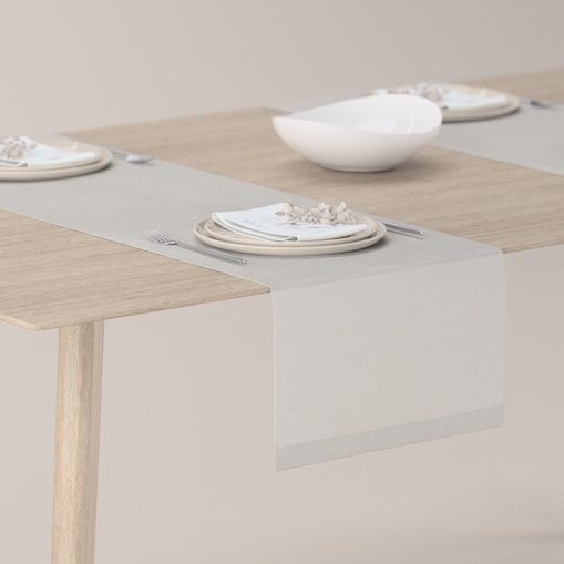 Bieżnik prostokątny 40x130 biały