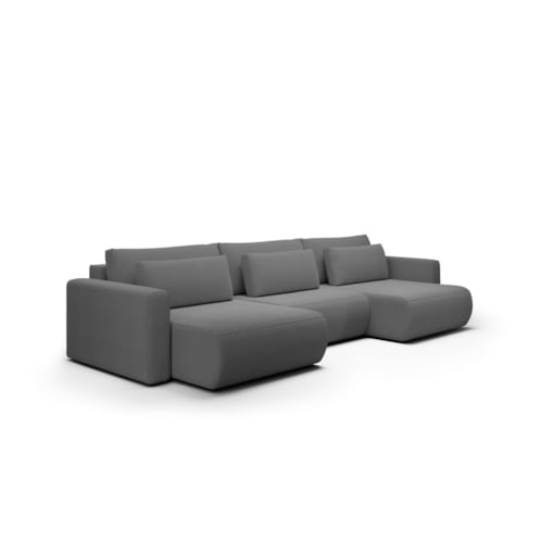 Narożnik WELLY U z funkcją spania Kolor: Curio 93