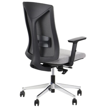 Fotel biurowy TONO szary/chrom
