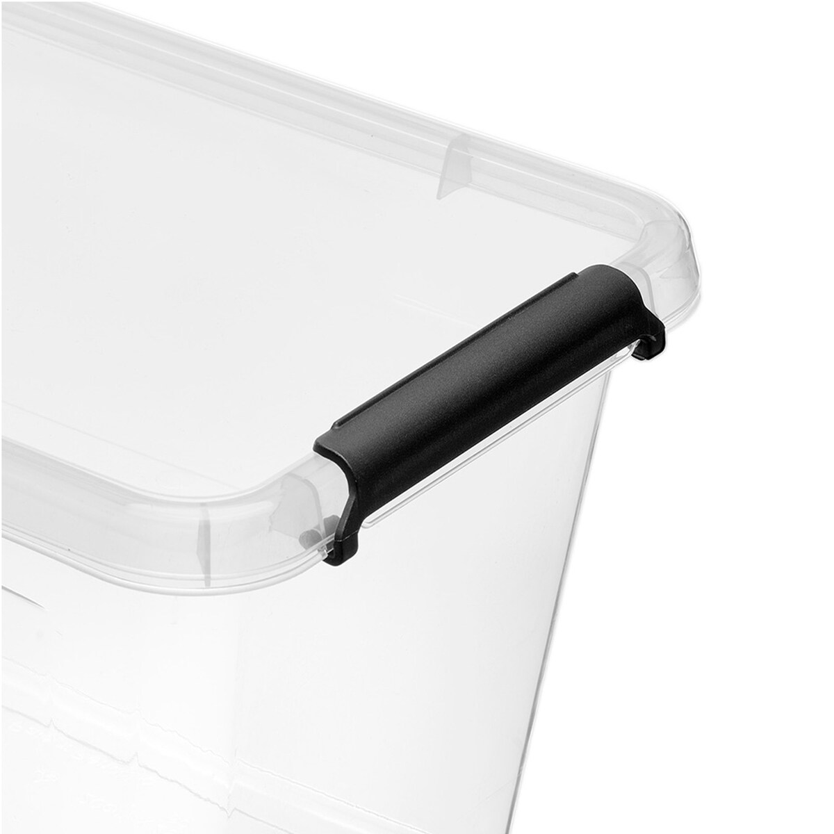 Pojemnik Plastikowy Pudełko Z Pokrywą Pudło Box Do Przechowywania 4L