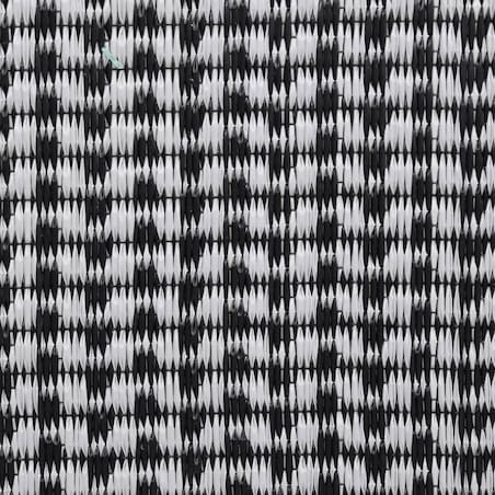 vidaXL Dywan zewnętrzny, ARAKIL czarny, 80 x 250 cm, PP