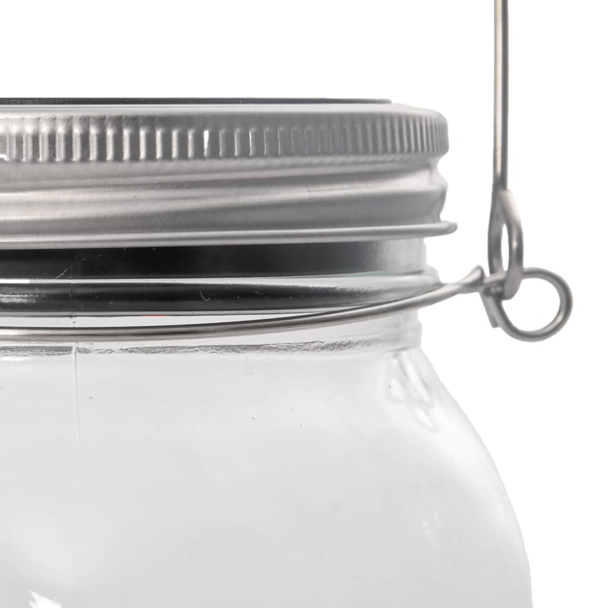 vidaXL Solarne lampki ogrodowe, szklane, 12 szt., ciepłe białe światło