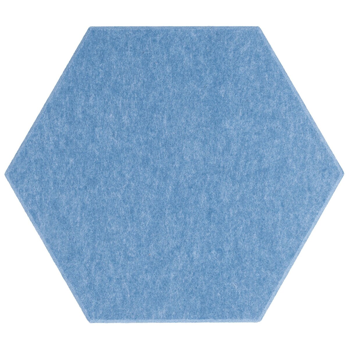 Zestaw 2 szt panel filcowy Felly 40x46 cm płytka heksagon gładki niebieski