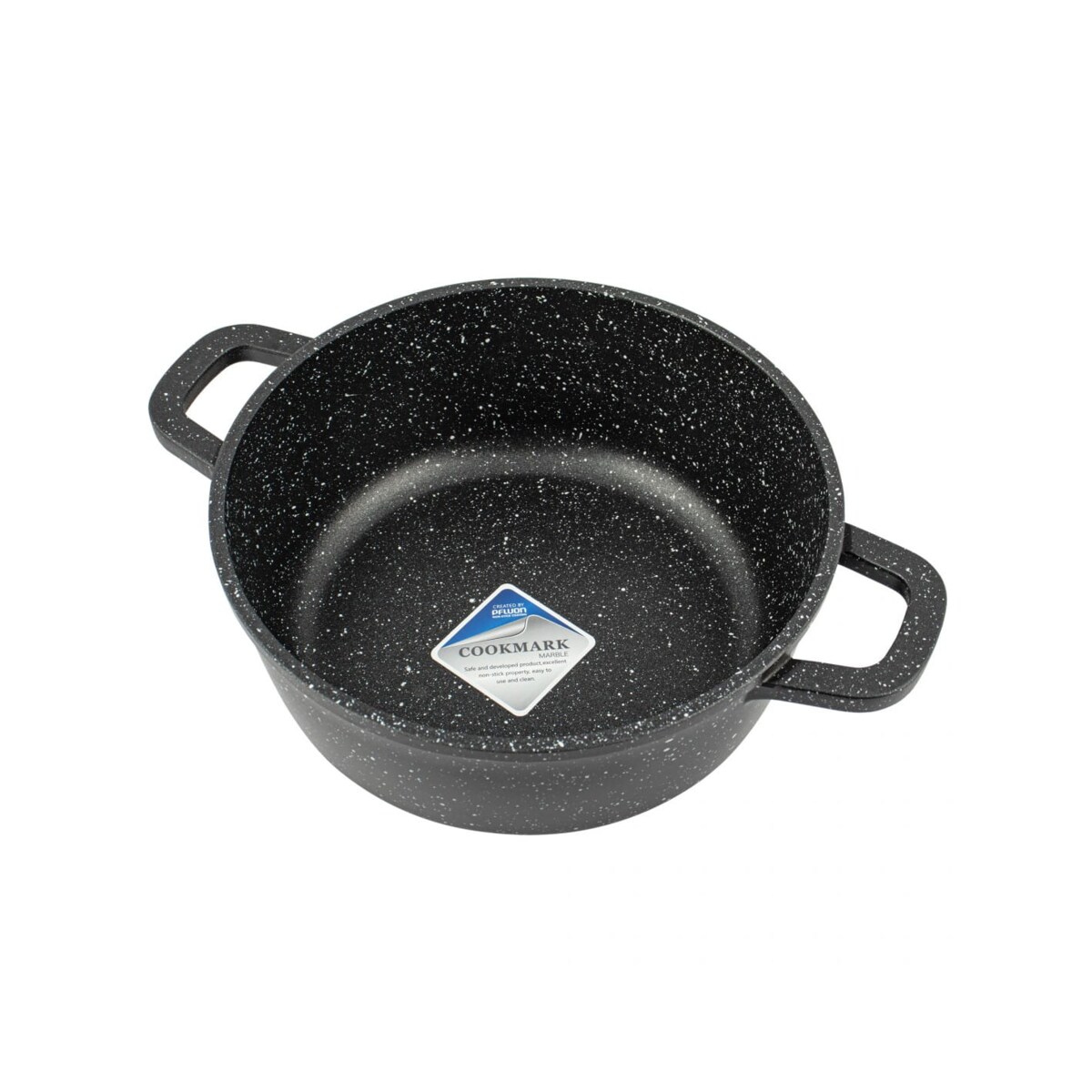 Garnek z powłoką marmurową 4.5L 24cm indukcja gaz KINGHOFF