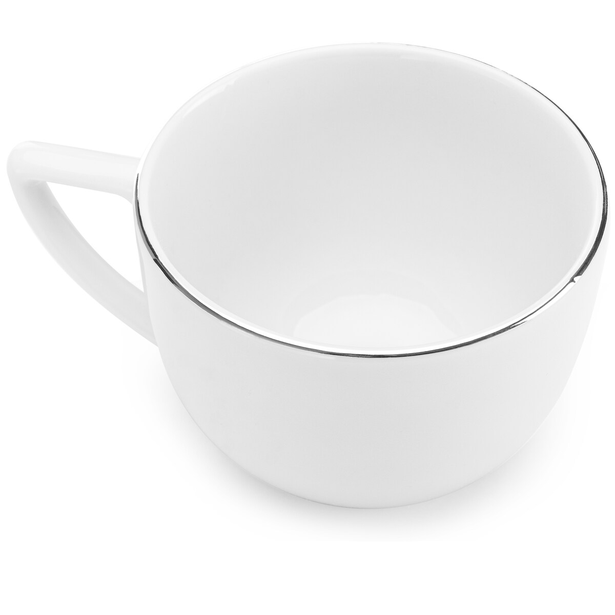 Konsimo CARLINA Filiżanka do kawy ze spodkiem 12 szt.