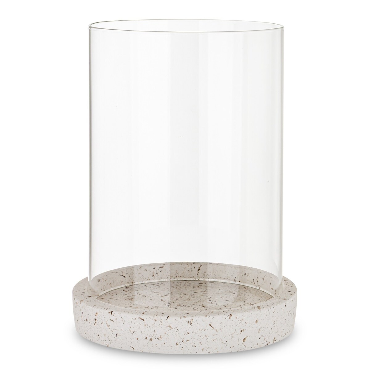 Świecznik szklany Ø 17,5x24 cm CEMENTO
