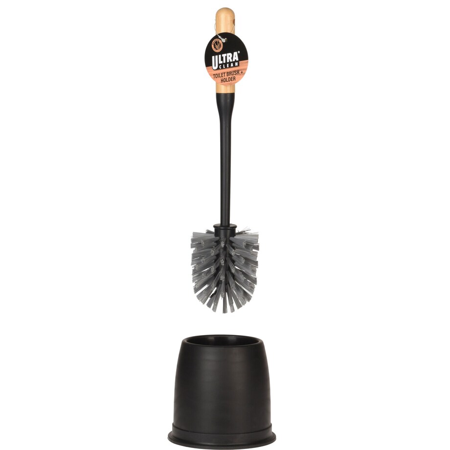 Szczotka do wc z bambusową rączką, Ø 12 cm