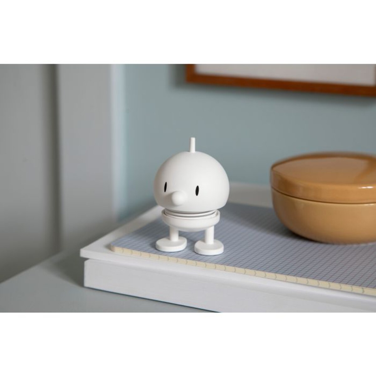 Hoptimist figurka Soft Bumble S White 32356