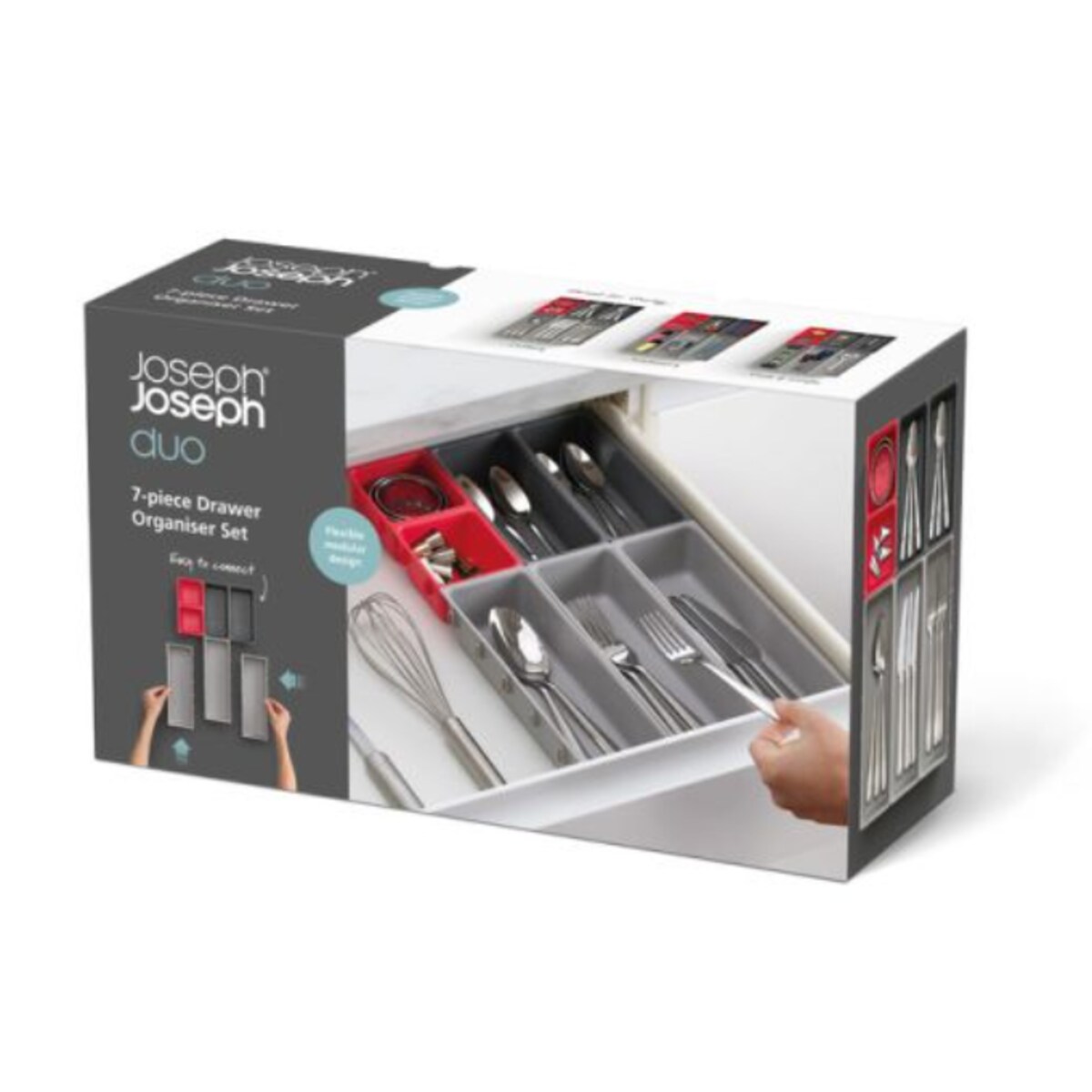 Organizer do szuflady (7 el.) Duo Joseph Joseph