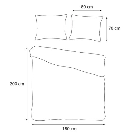 Pościel satyna bawełniana 180x200 Riviera szara w kremowe róże, Satynlove Premium