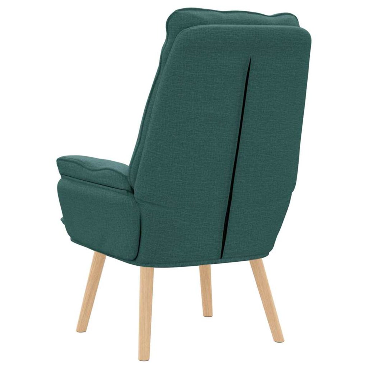vidaXL Fotel relaksacyjny Ciemnozielony 69 x 74 x 93 cm tkanina