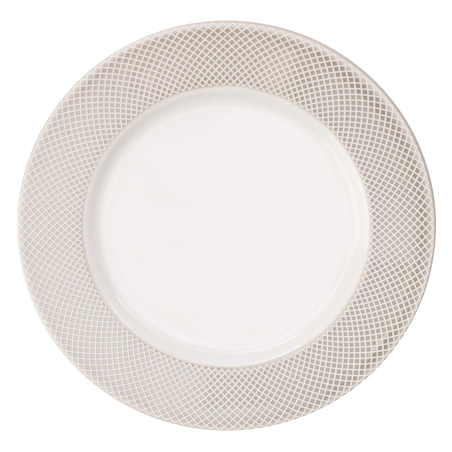 Verlo NORWICH Talerz płaski 16 cm beżowy rant