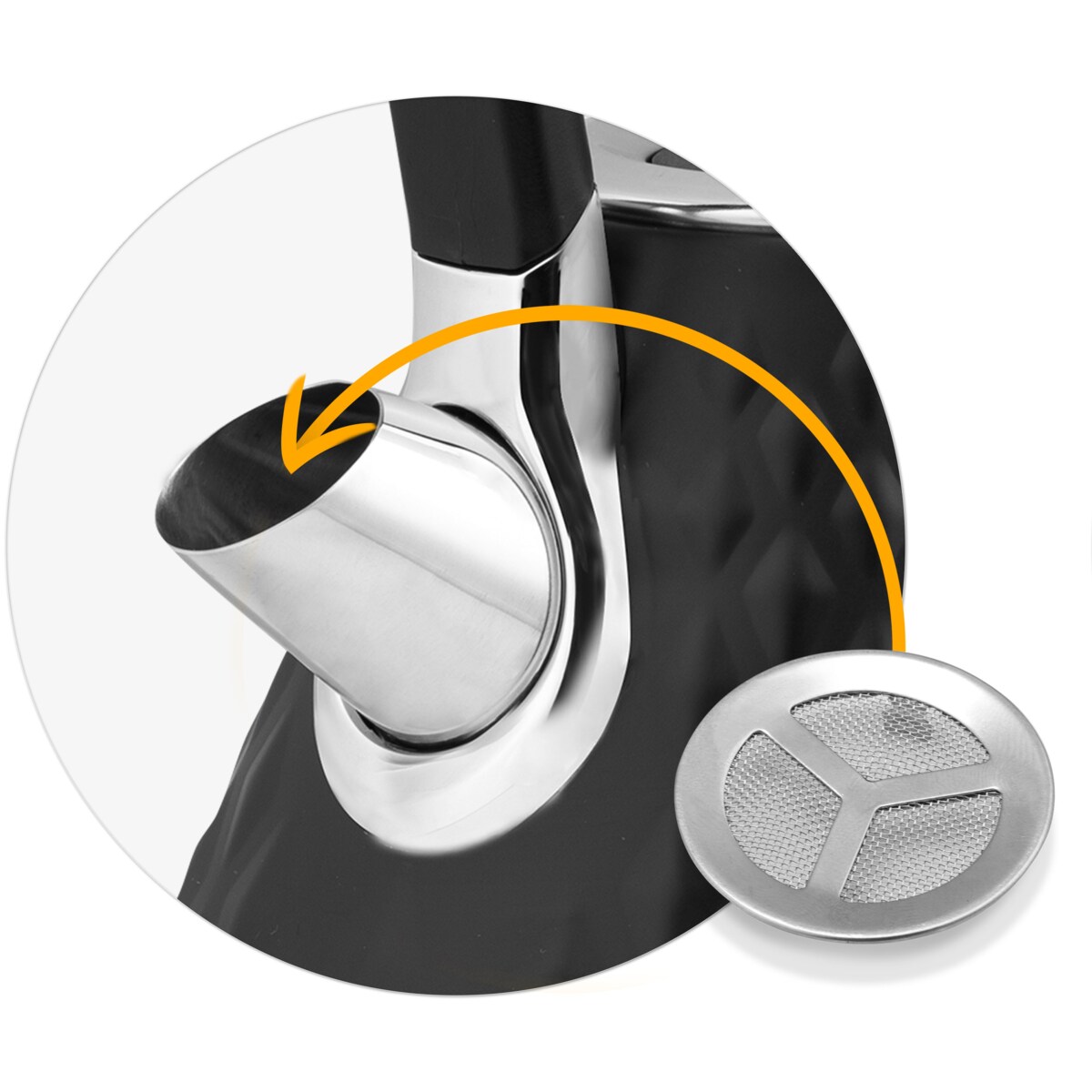 Czajnik elektryczny 1,7L Berdsen czarny