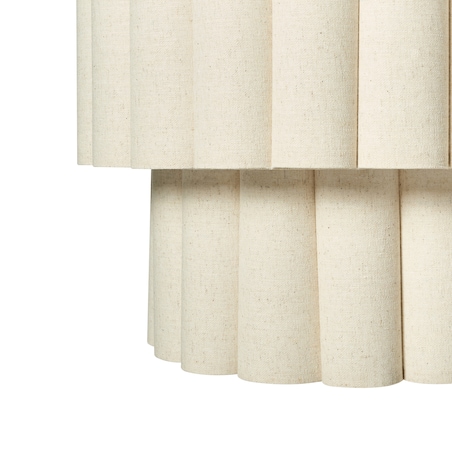 Lampa wisząca BELESSA Len Jasnobeżowy