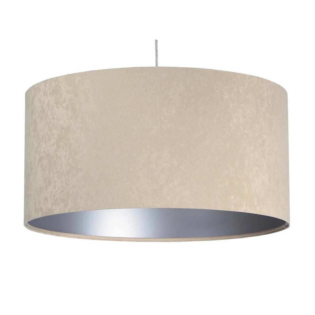 Lampa wisząca HOME 30 beżowa/srebrna