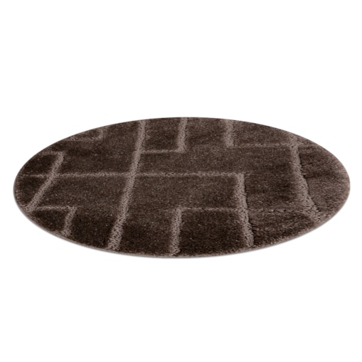 Dywan łazienkowy SUPREME koło LINES linie, koło 50 cm