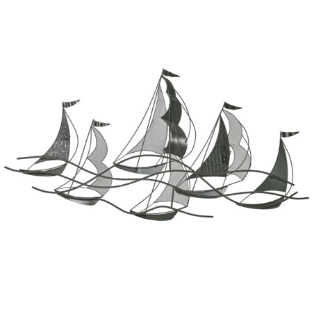 Dekoracja ścienna srebrna AMERICIUM